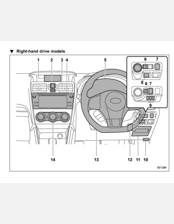 subaru levorg 2017 owners manual rhd and lhd